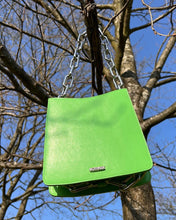 Load image into Gallery viewer, *Ducissa Leather Shoulder Bag MANTIS GREEN/SIL