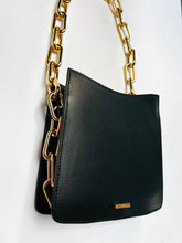 Load image into Gallery viewer, *Ducissa Leather Shoulder Bag NERO/GOLD