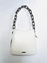 Load image into Gallery viewer, *Ducissa Leather Shoulder Bag ICE WHITE/SIL