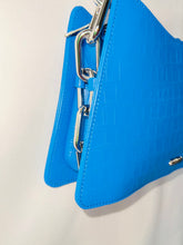 Load image into Gallery viewer, *Syreni Leather Shoulder Bag COBALT BLU/SIL